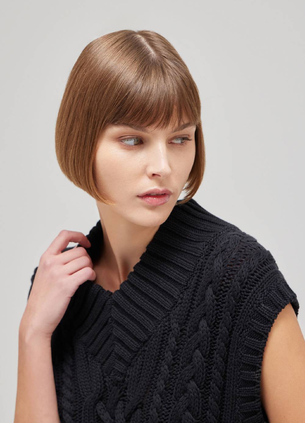 LES COPAINSGilet Tricot A Trecce