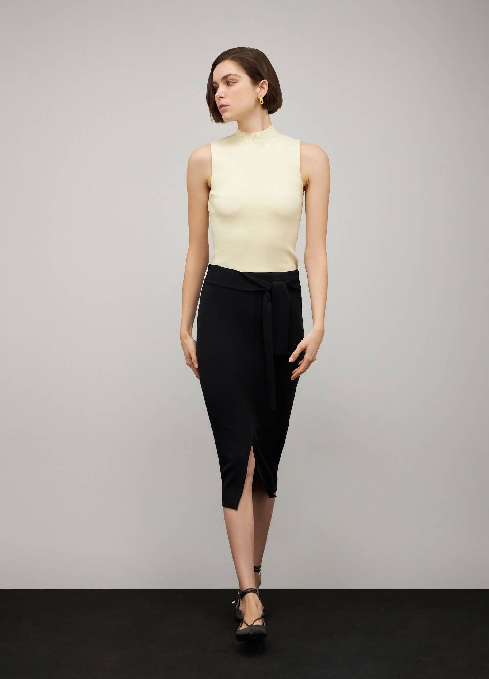 LES COPAINSGonna a tubino misto viscosa