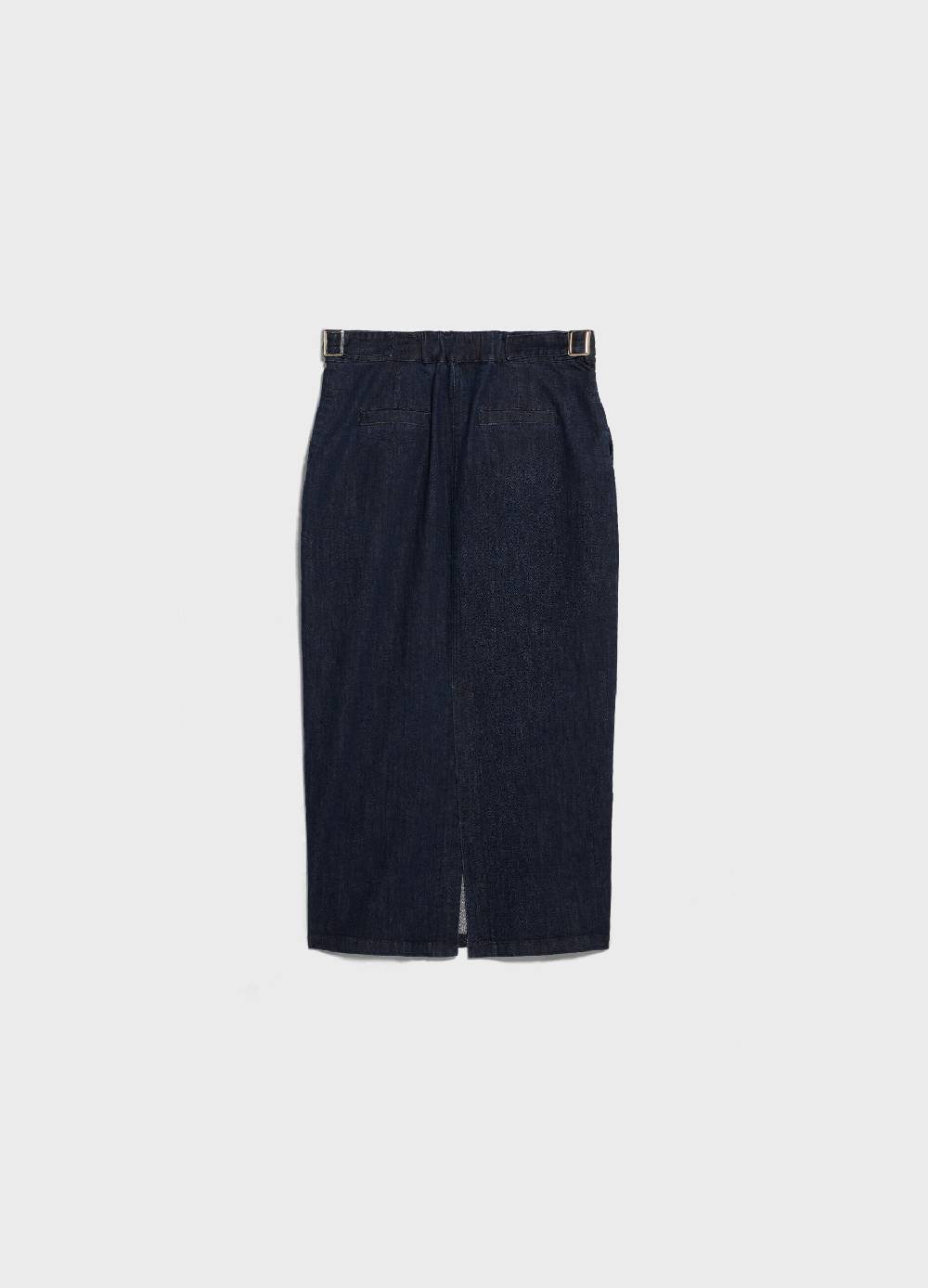 LES COPAINSGonna Lunga Di Jeans Con Spacco