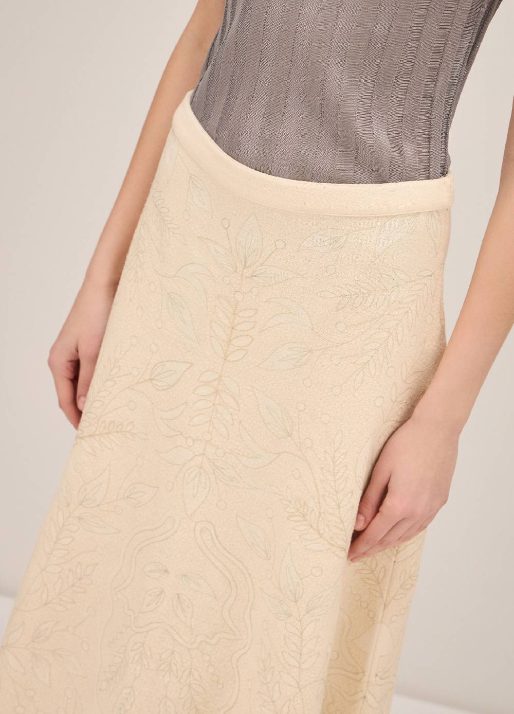 LES COPAINSGonna Midi Con Stampa