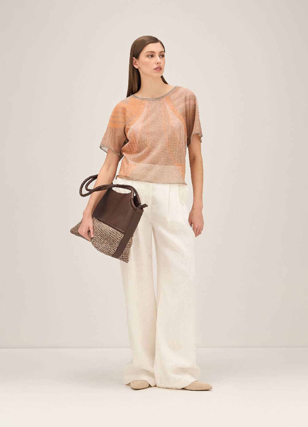 LES COPAINSMaglia tricot a fantasia