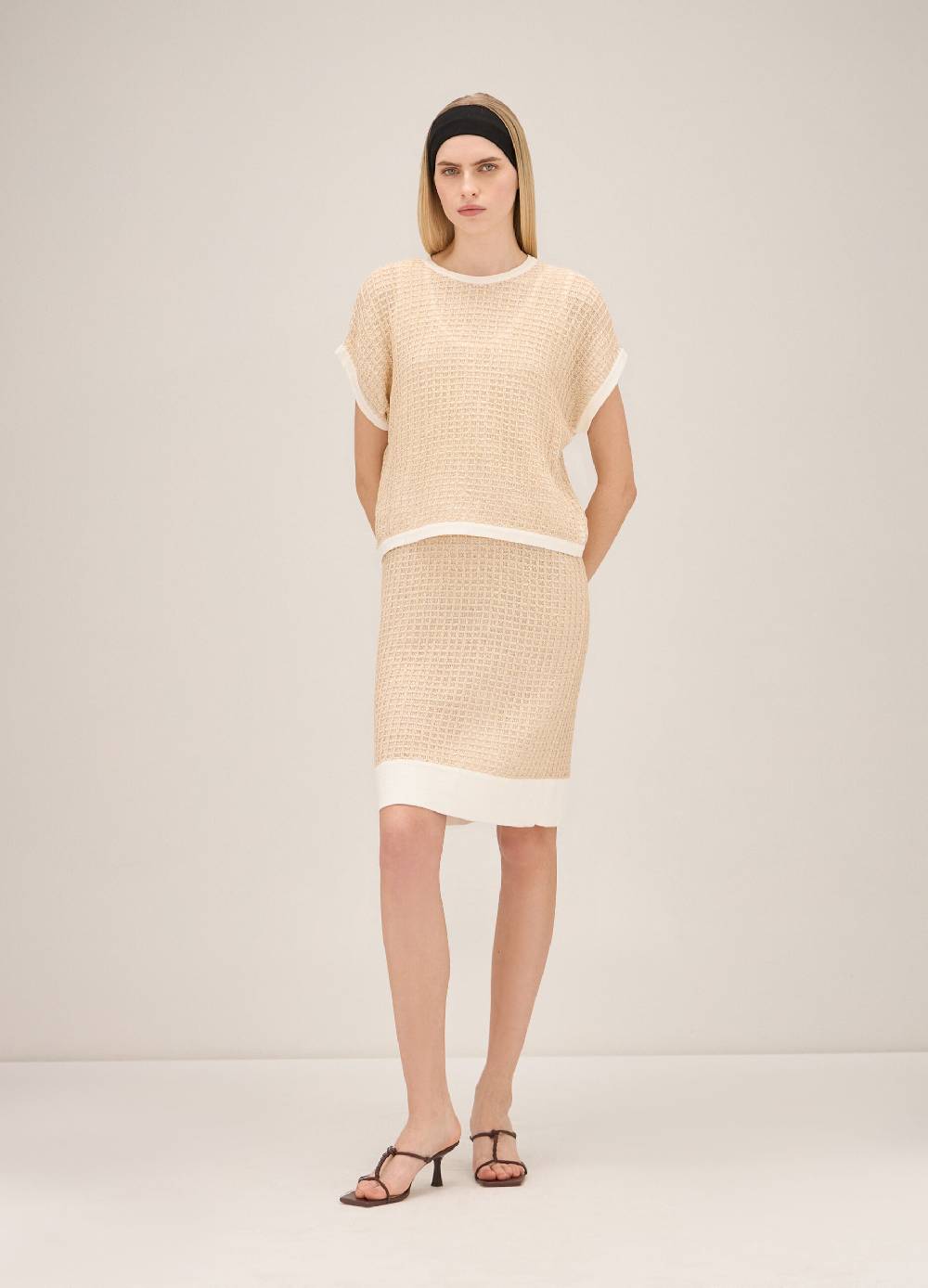 LES COPAINSMaglia tricot a maniche corte