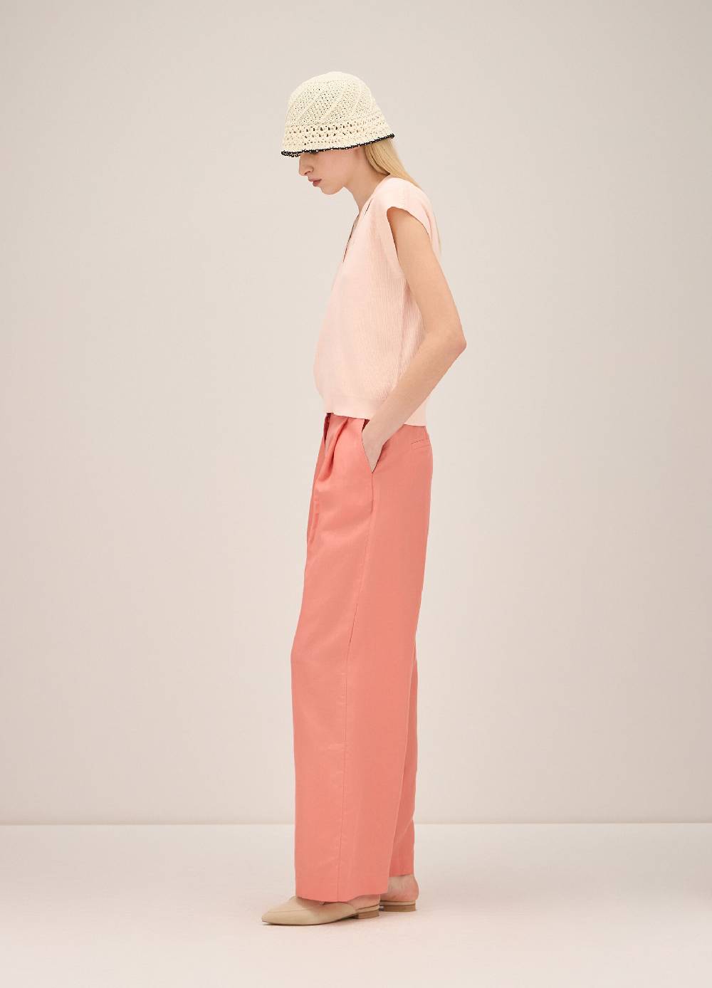 LES COPAINSMaglia tricot con scollo a V