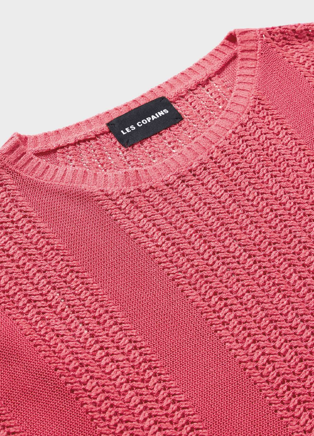 LES COPAINSMaglia Tricot Effetto Traforato