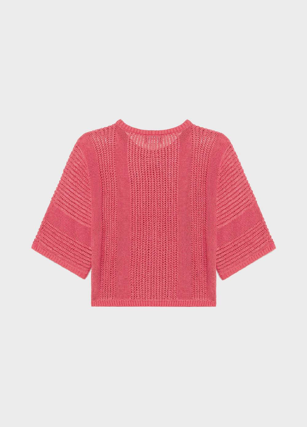 LES COPAINSMaglia Tricot Effetto Traforato