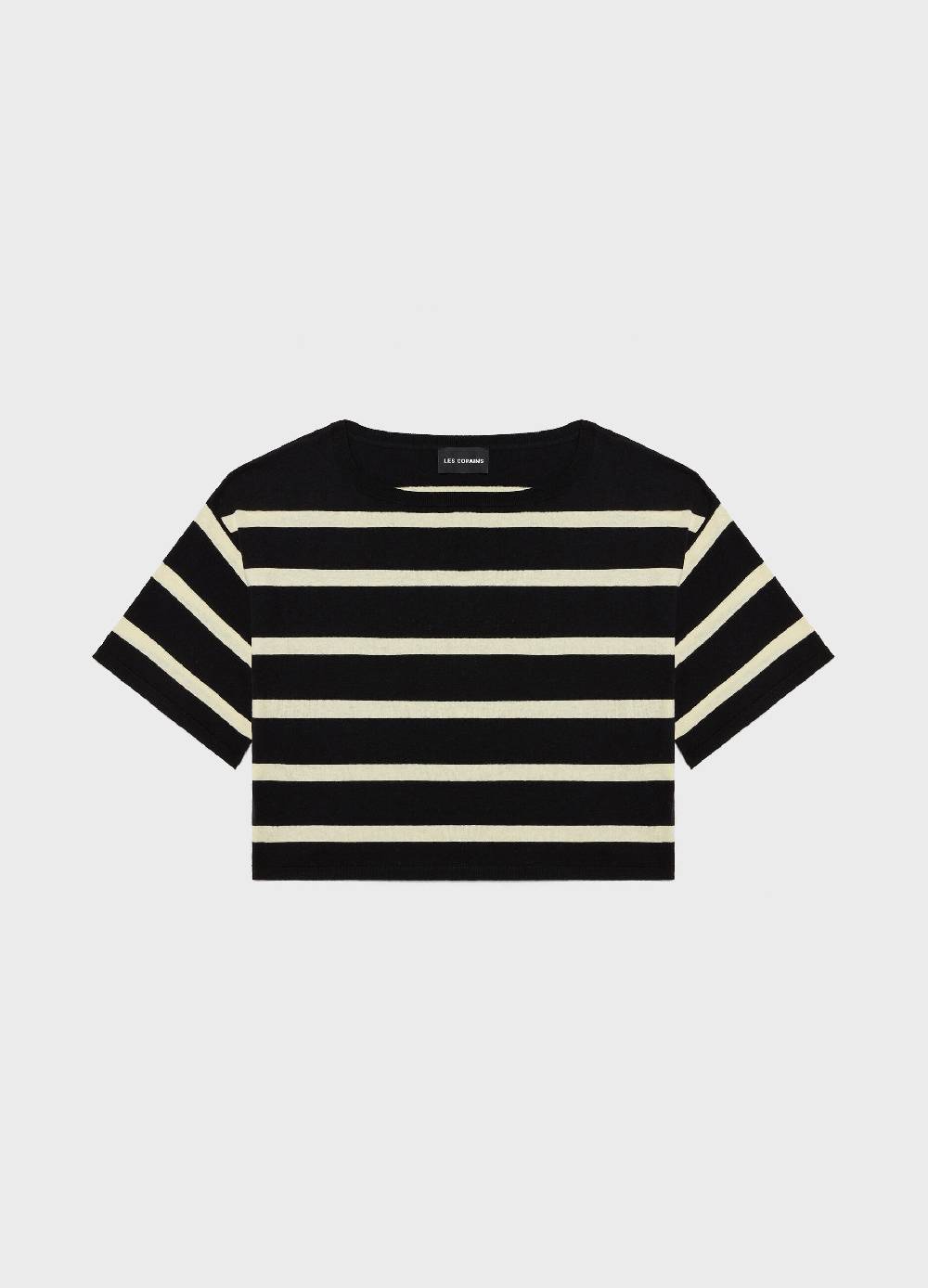 LES COPAINSMaglia Tricot In Seta E Cotone A Righe