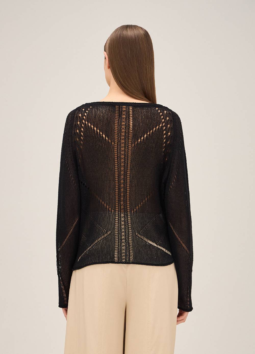 LES COPAINSMaglia Tricot Traforata