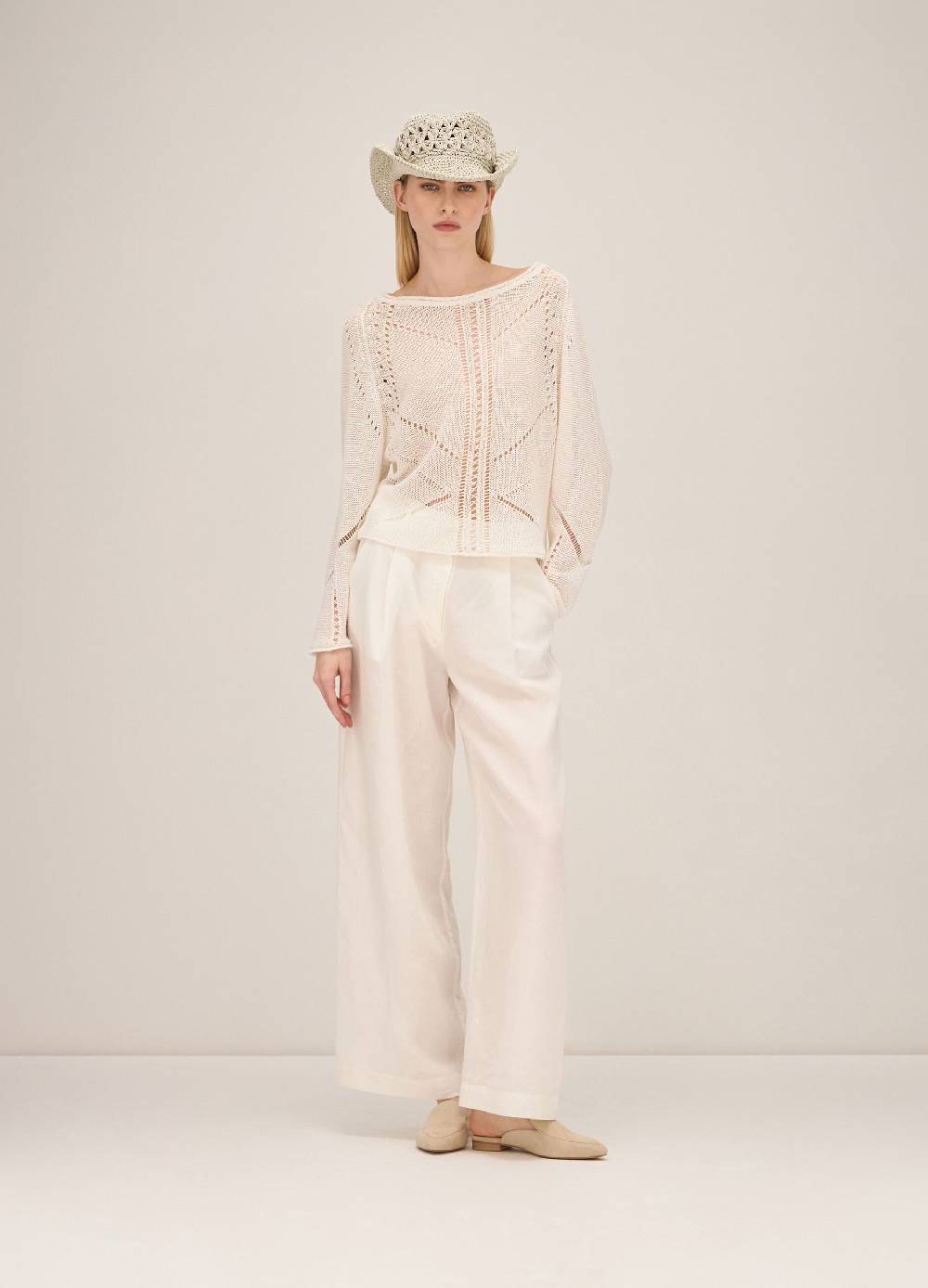 LES COPAINSMaglia tricot traforata