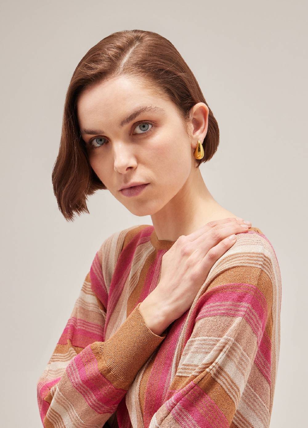 LES COPAINSMaglione Tricot A Righe