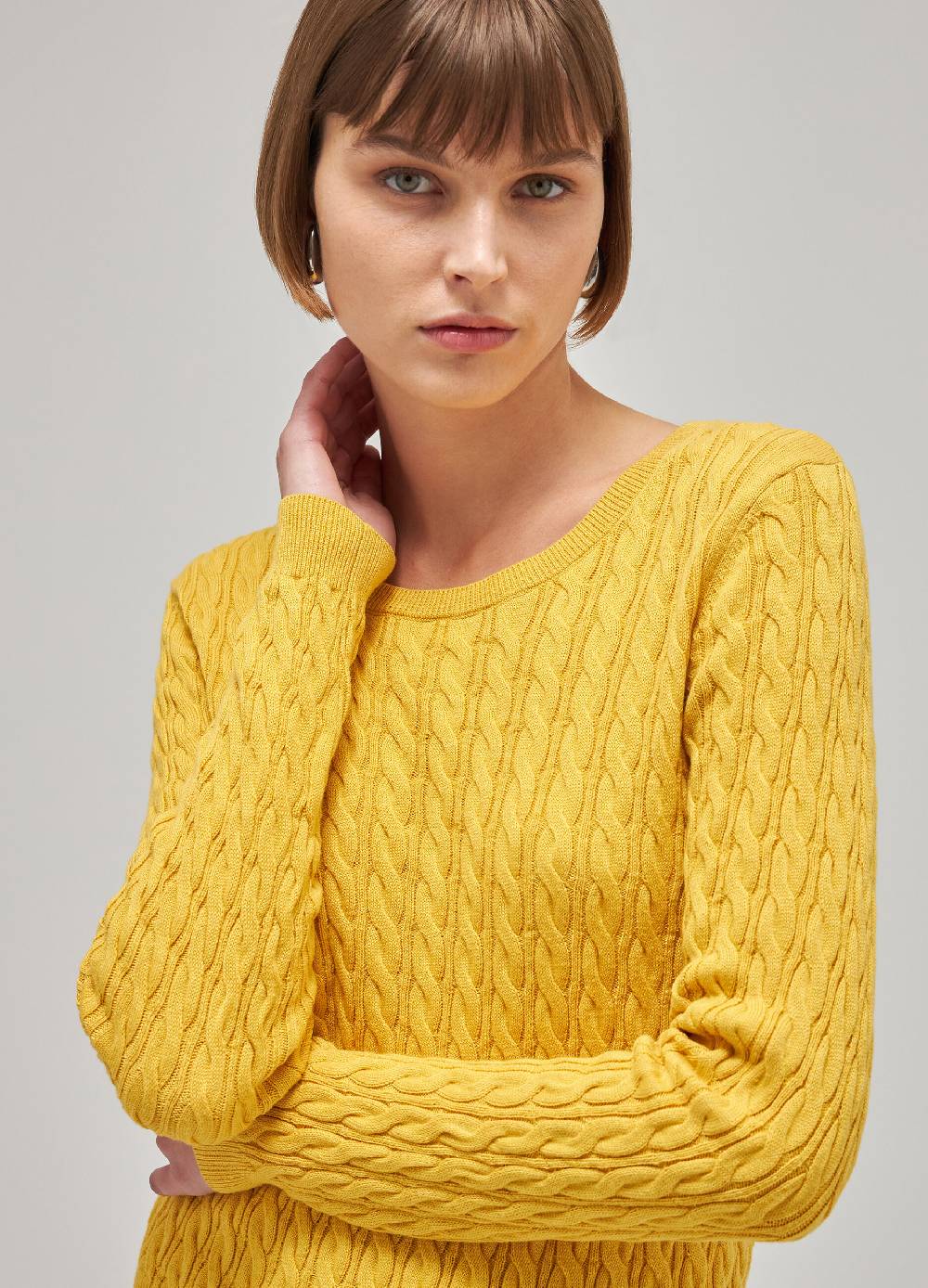 LES COPAINSMaglione Tricot In Cotone E Seta