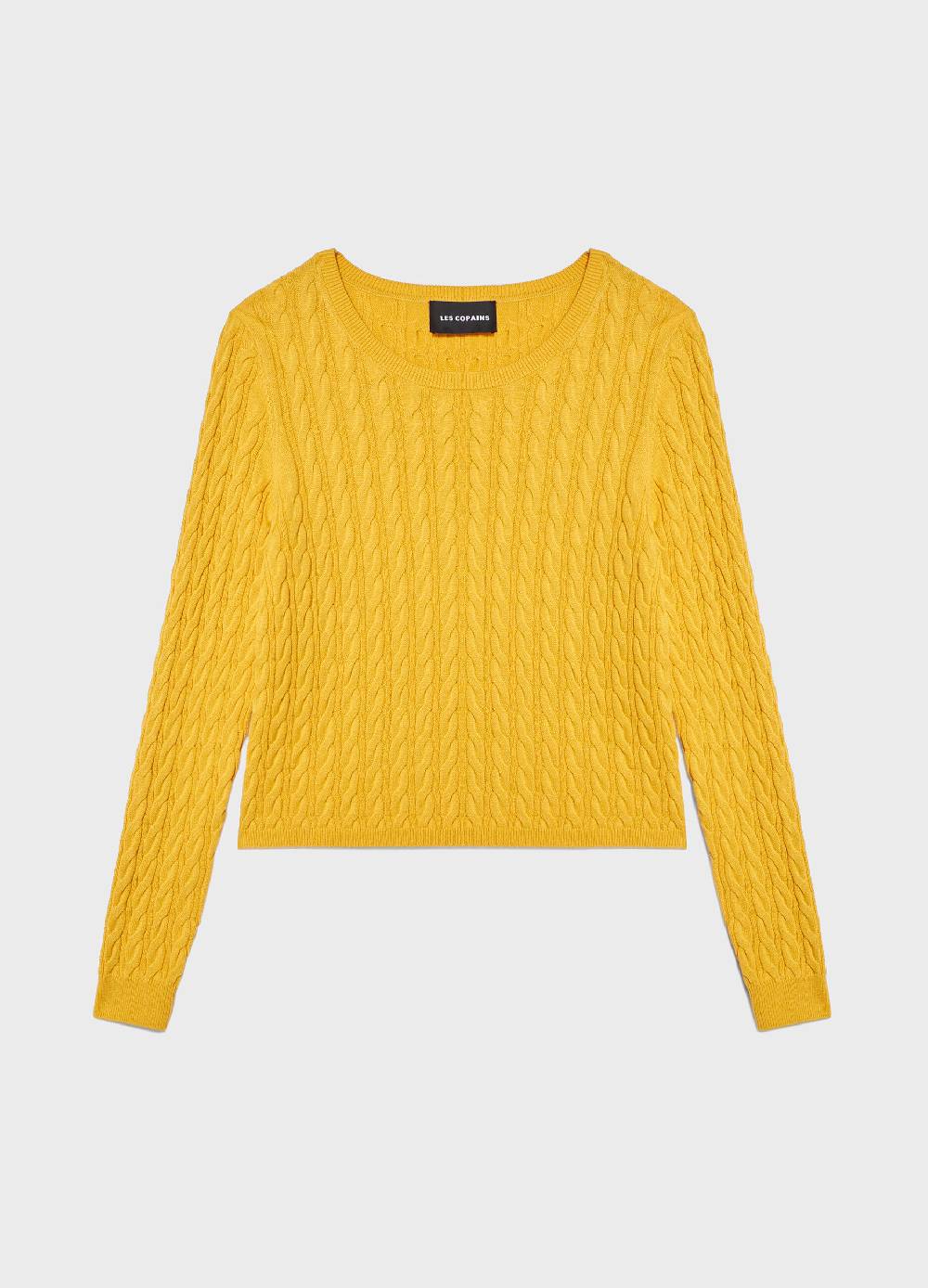 LES COPAINSMaglione Tricot In Cotone E Seta