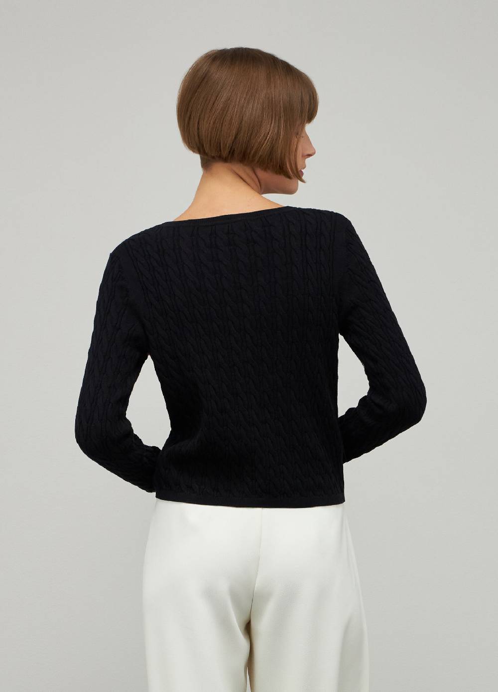 LES COPAINSMaglione Tricot In Cotone E Seta