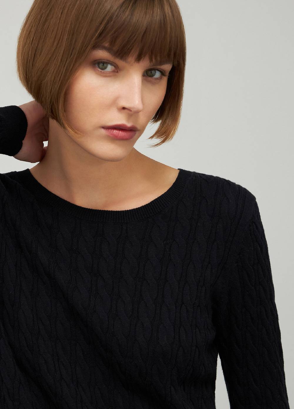 LES COPAINSMaglione Tricot In Cotone E Seta