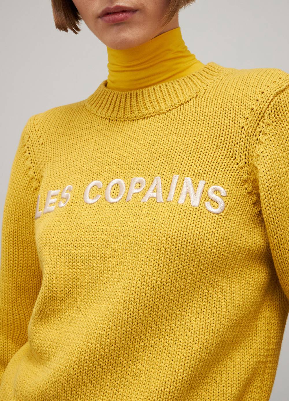 LES COPAINSMaglione Tricot In Puro Cotone