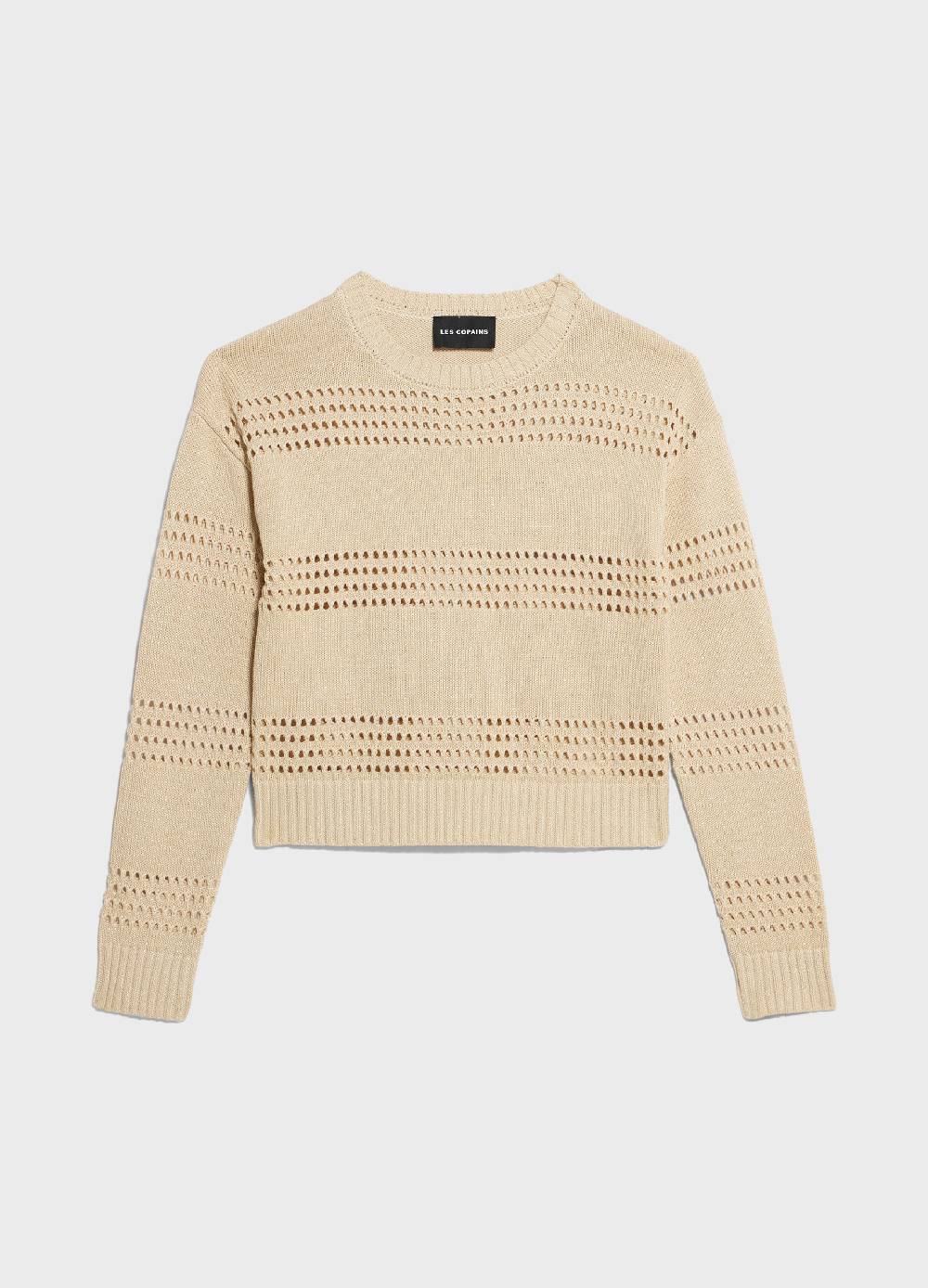 LES COPAINSMaglione Tricot In Seta E Cotone