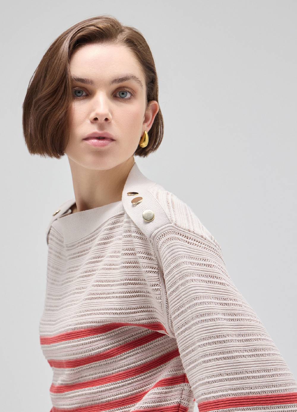 LES COPAINSMaglione Tricot Mix Di Punti