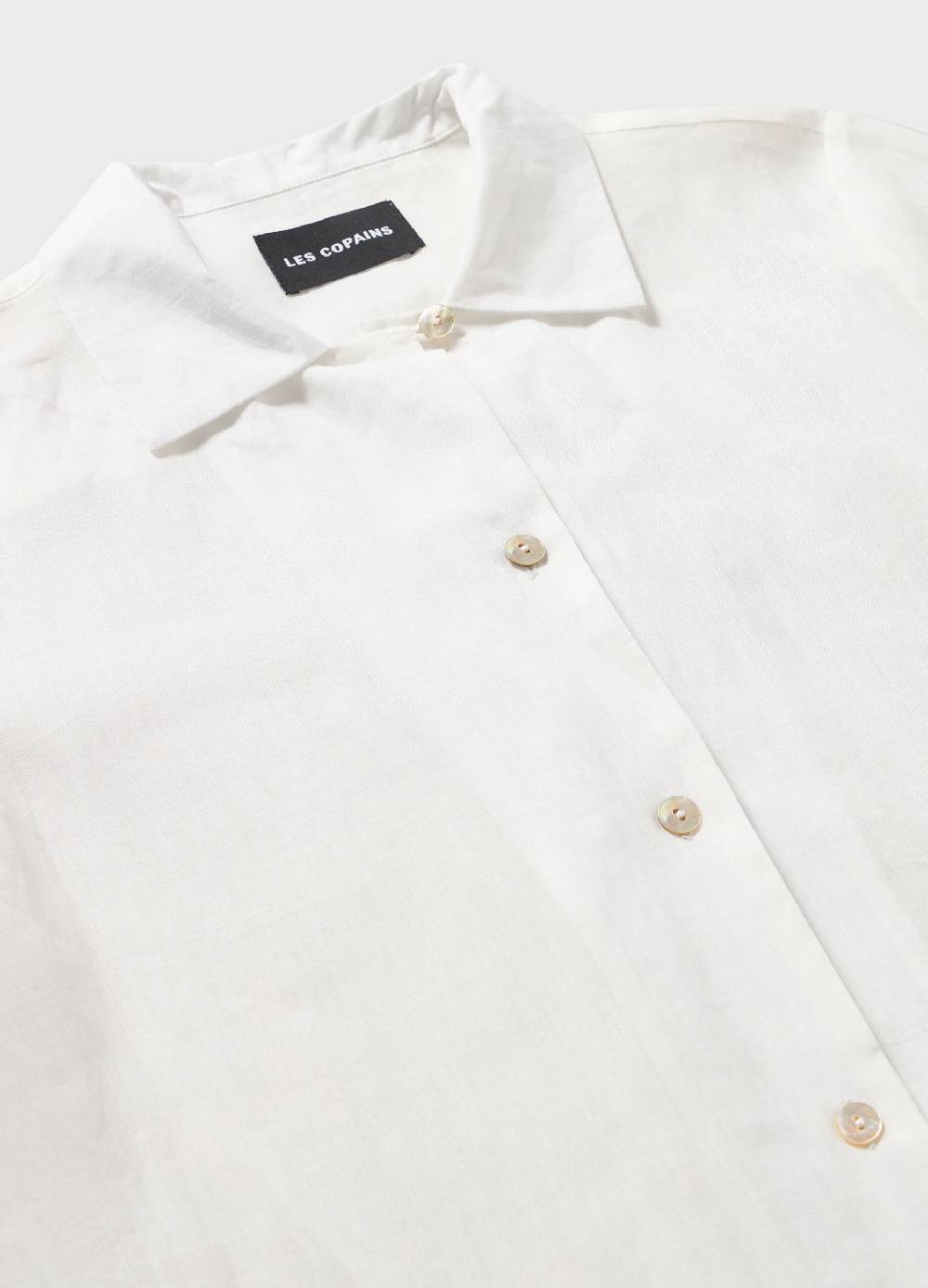 LES COPAINSMaxi Abito A Camicia In Fibre Naturali