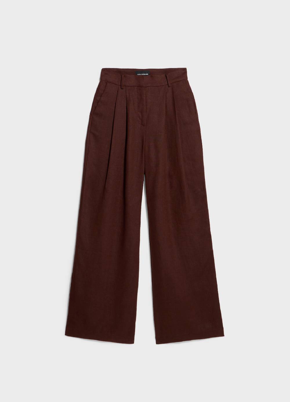 LES COPAINSPantaloni A Gamba Larga In Lino