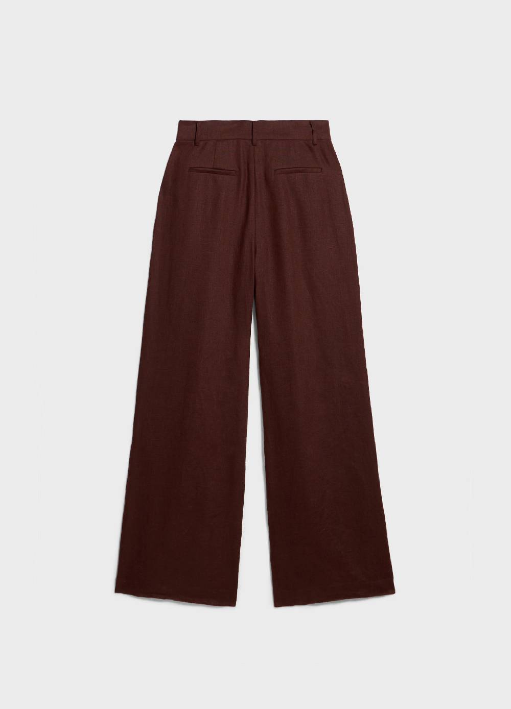 LES COPAINSPantaloni A Gamba Larga In Lino