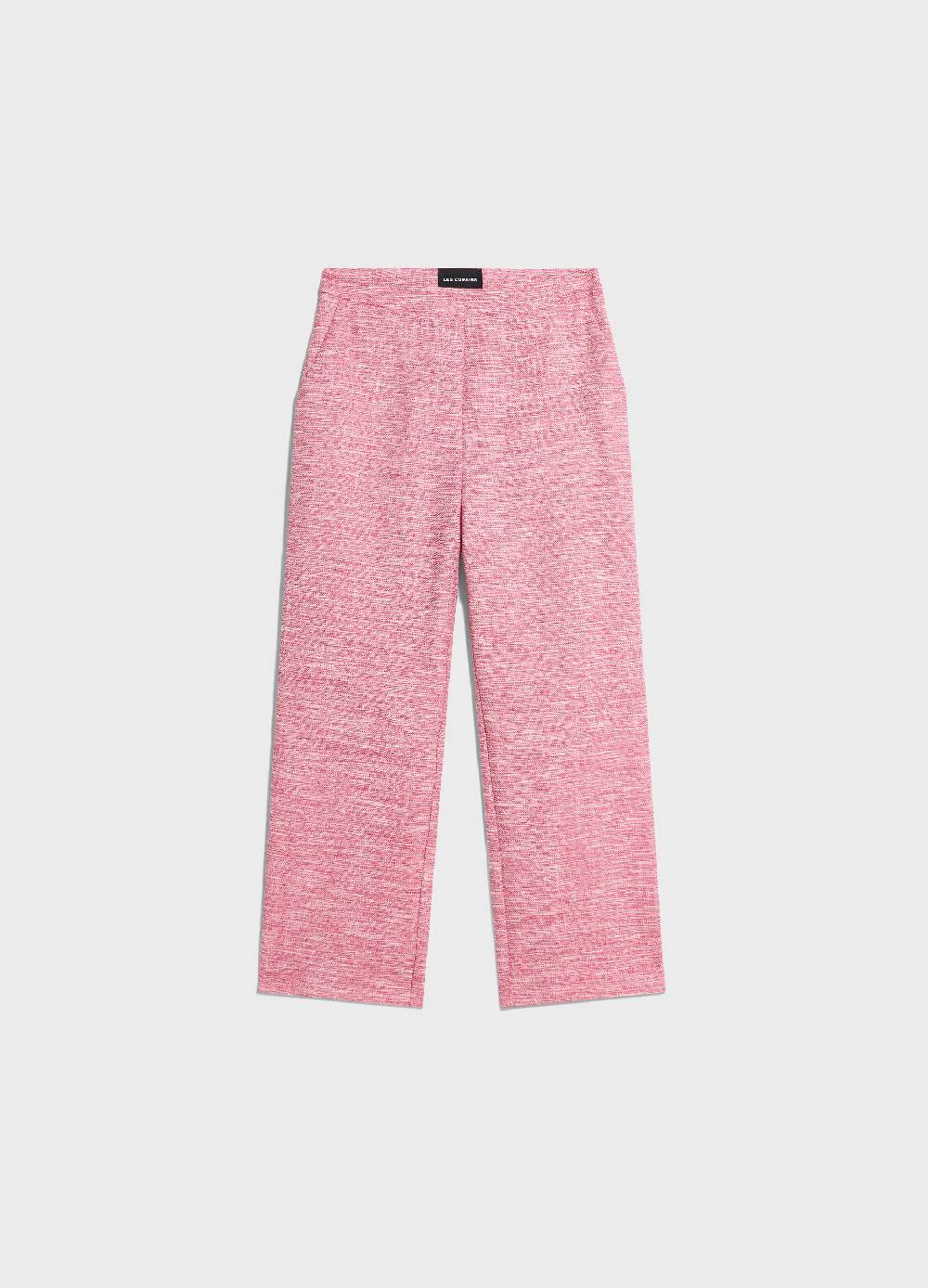 LES COPAINSPantaloni Flare Fit Effetto Tweed