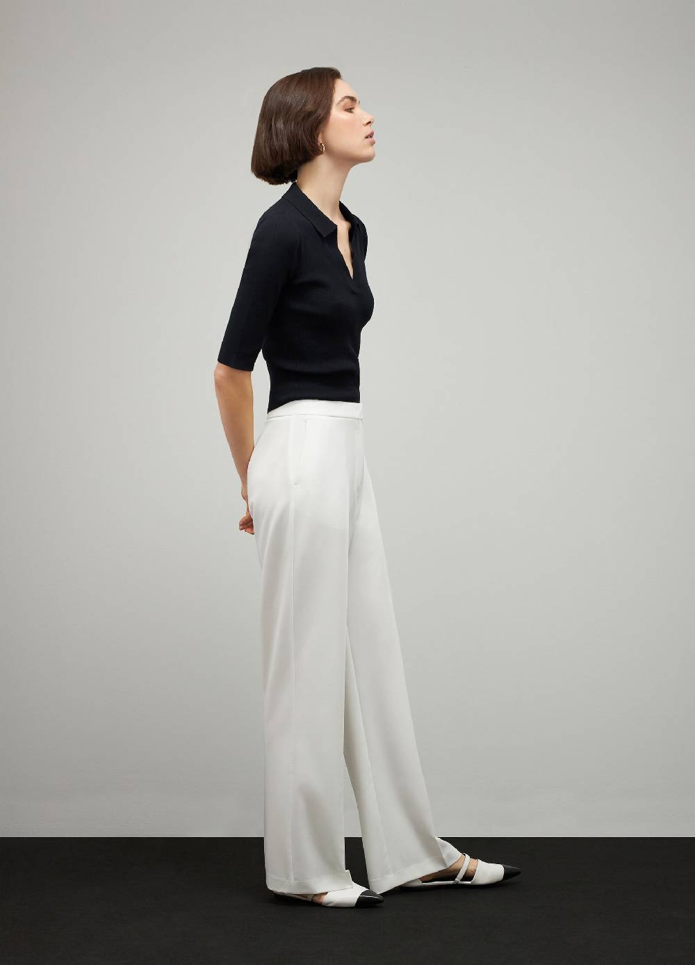 LES COPAINSPantaloni in tessuto stretch