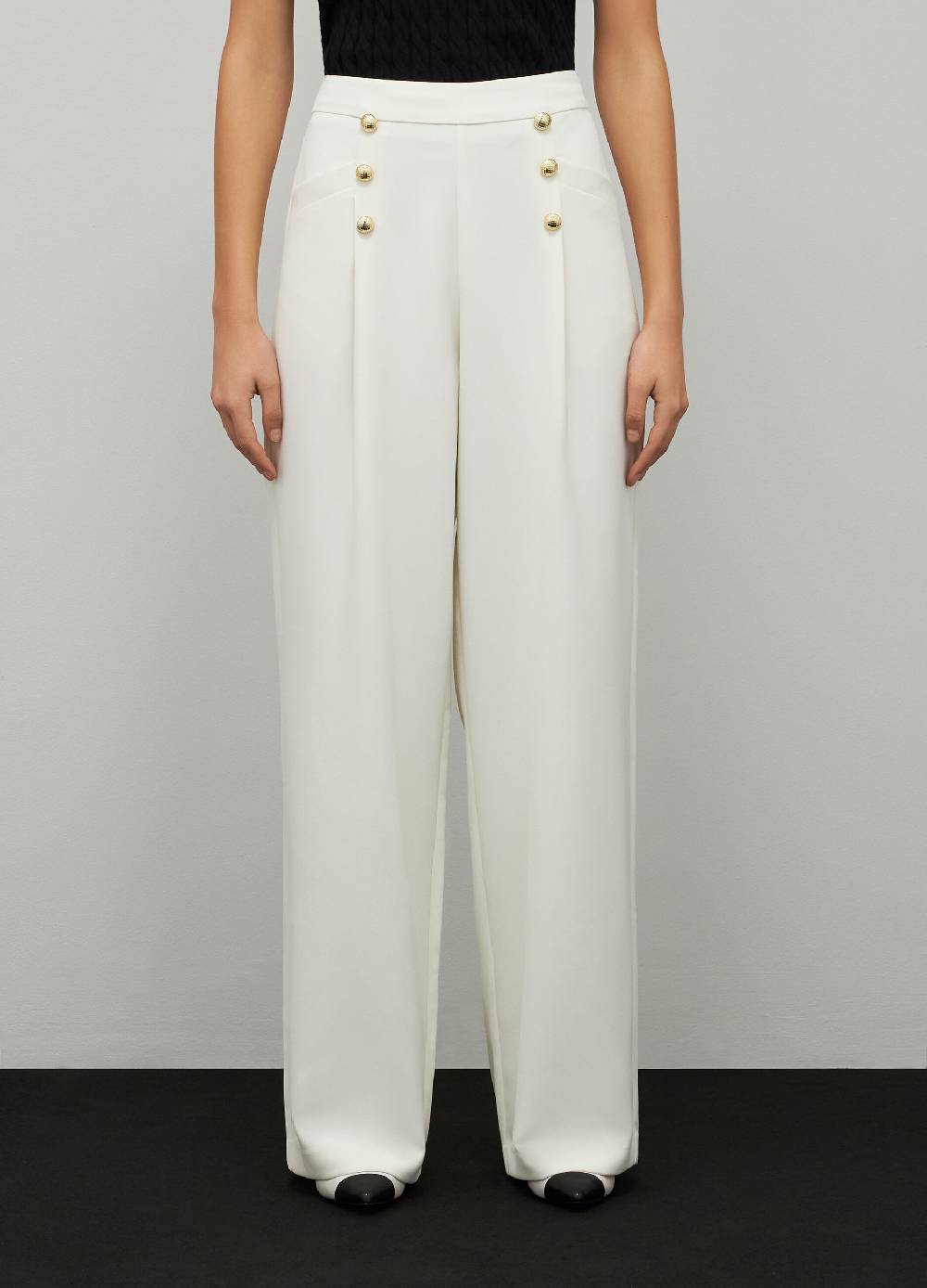 LES COPAINSPantaloni Palazzo Con Pince