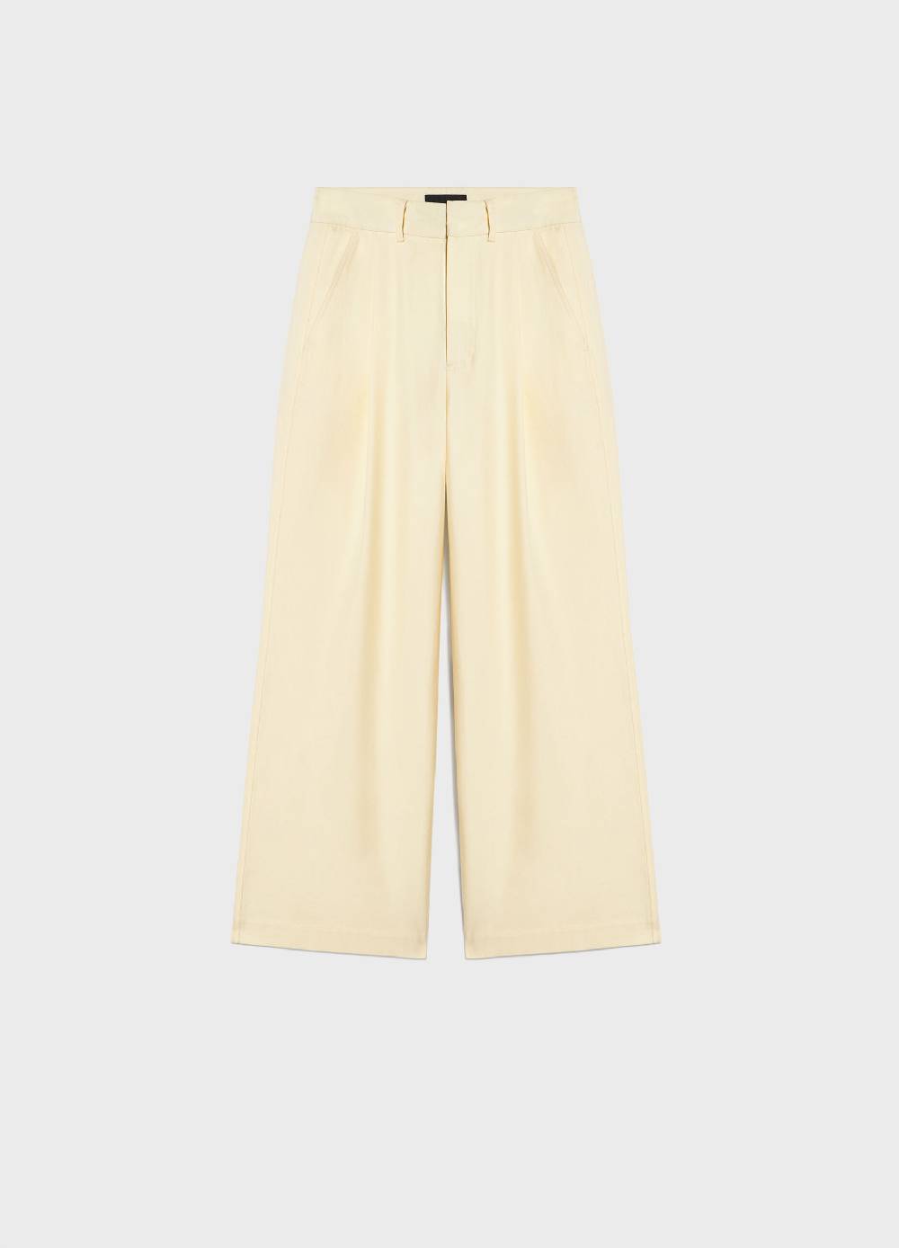 LES COPAINSPantaloni Palazzo In Misto Cotone