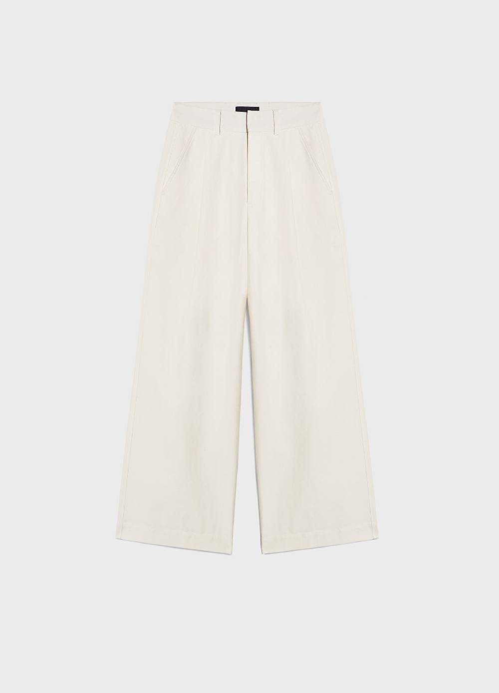 LES COPAINSPantaloni Palazzo In Misto Cotone