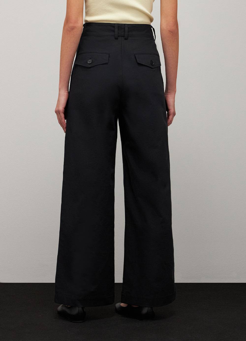 LES COPAINSPantaloni Palazzo In Misto Cotone