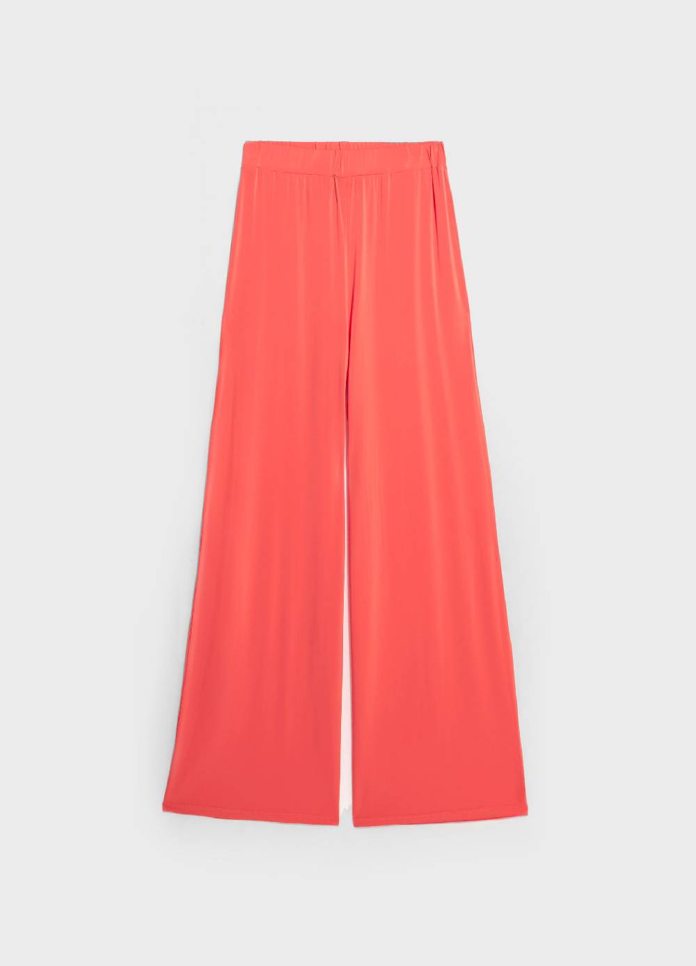 LES COPAINSPantaloni Palazzo In Viscosa Stretch