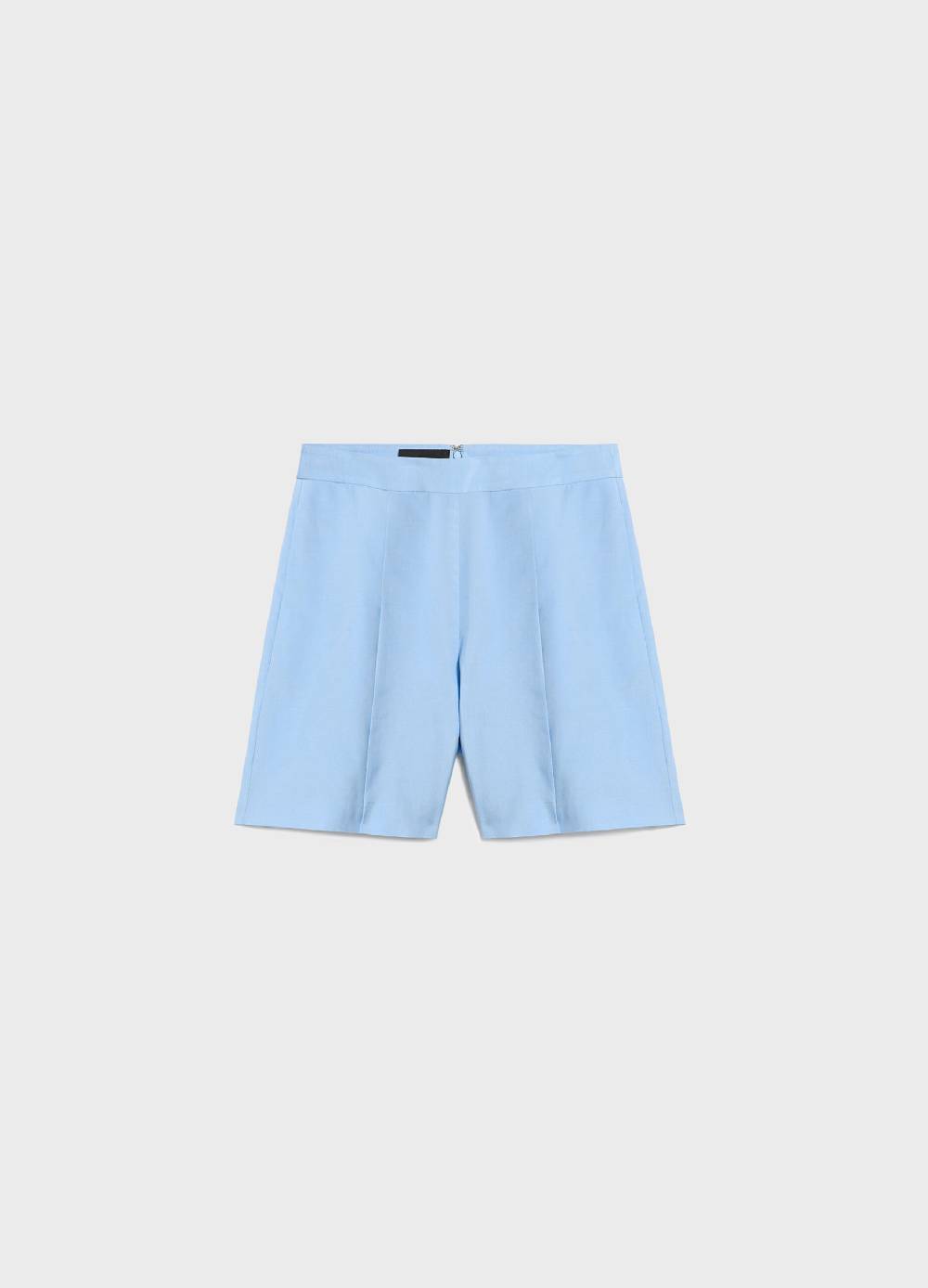 LES COPAINSPantaloni Shorts In Lyocell E Lino