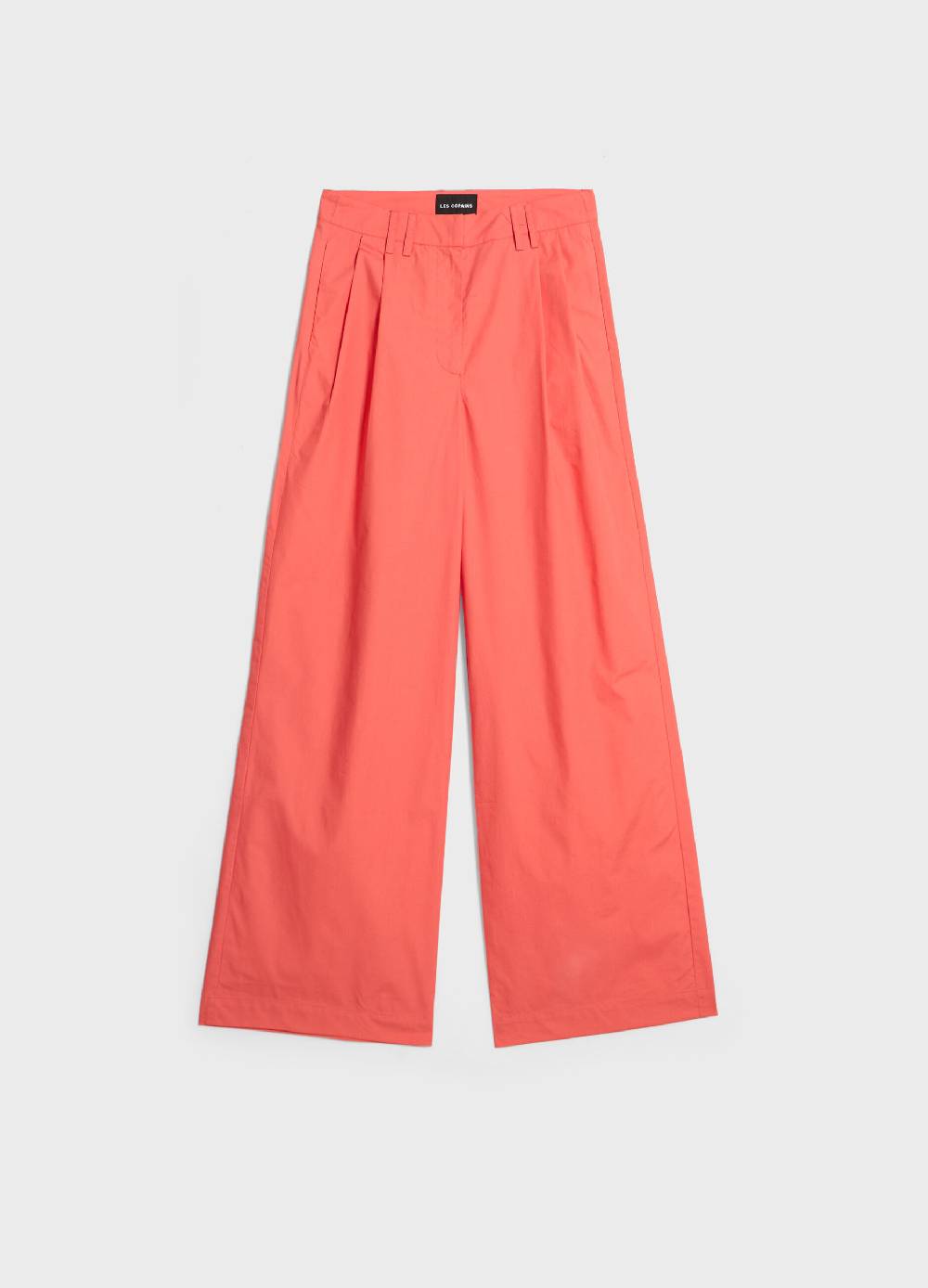 LES COPAINSPantaloni Straight Fit In Cotone