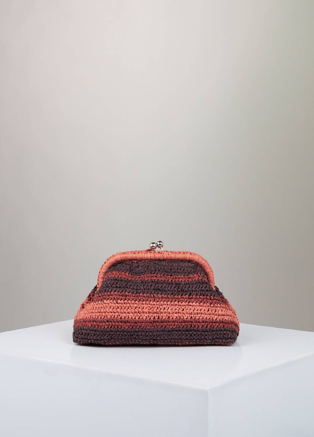 LES COPAINSPochette Intrecciata Multicolor