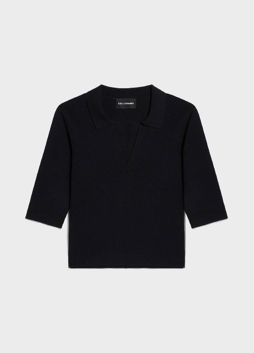 LES COPAINSPolo Tricot A Costine In Misto Viscosa