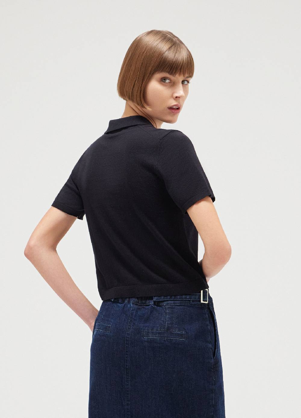 LES COPAINSPolo Tricot A Maniche Corte