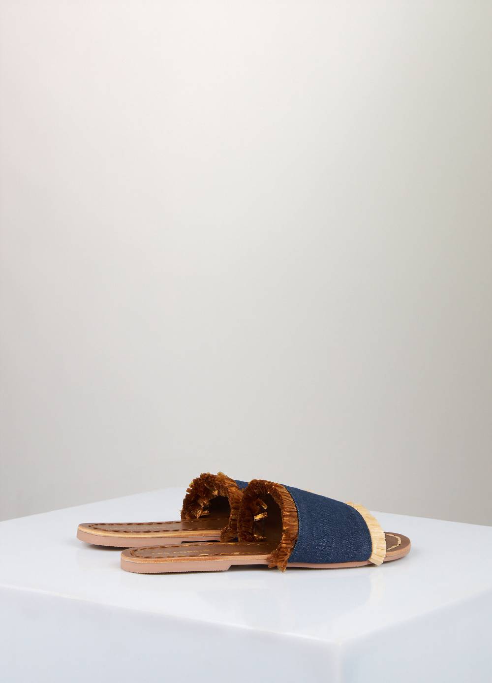 LES COPAINSSandali Bassi In Denim