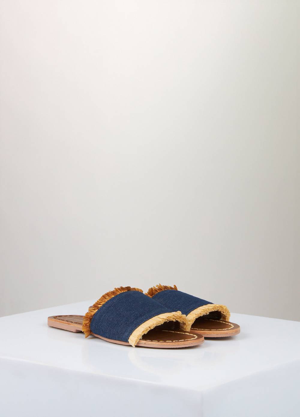 LES COPAINSSandali bassi in denim