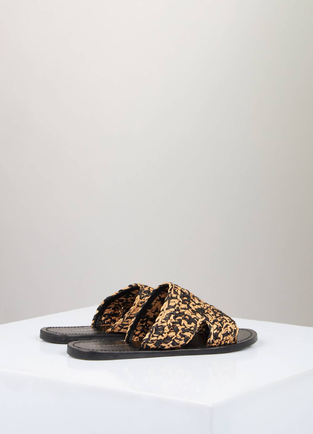 LES COPAINSSandali Bassi In Rafia