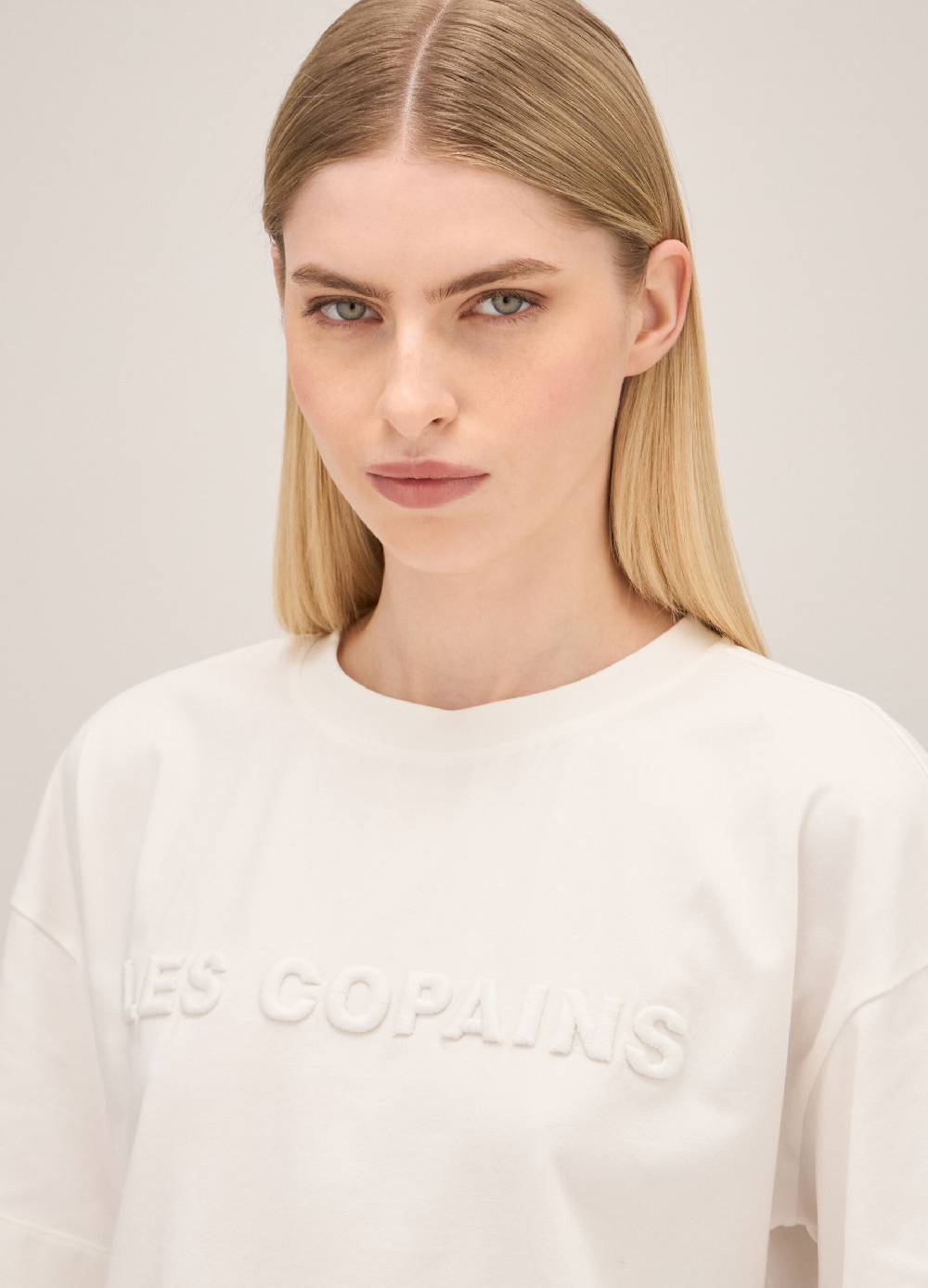 LES COPAINST-shirt A Maniche Corte Con Logo