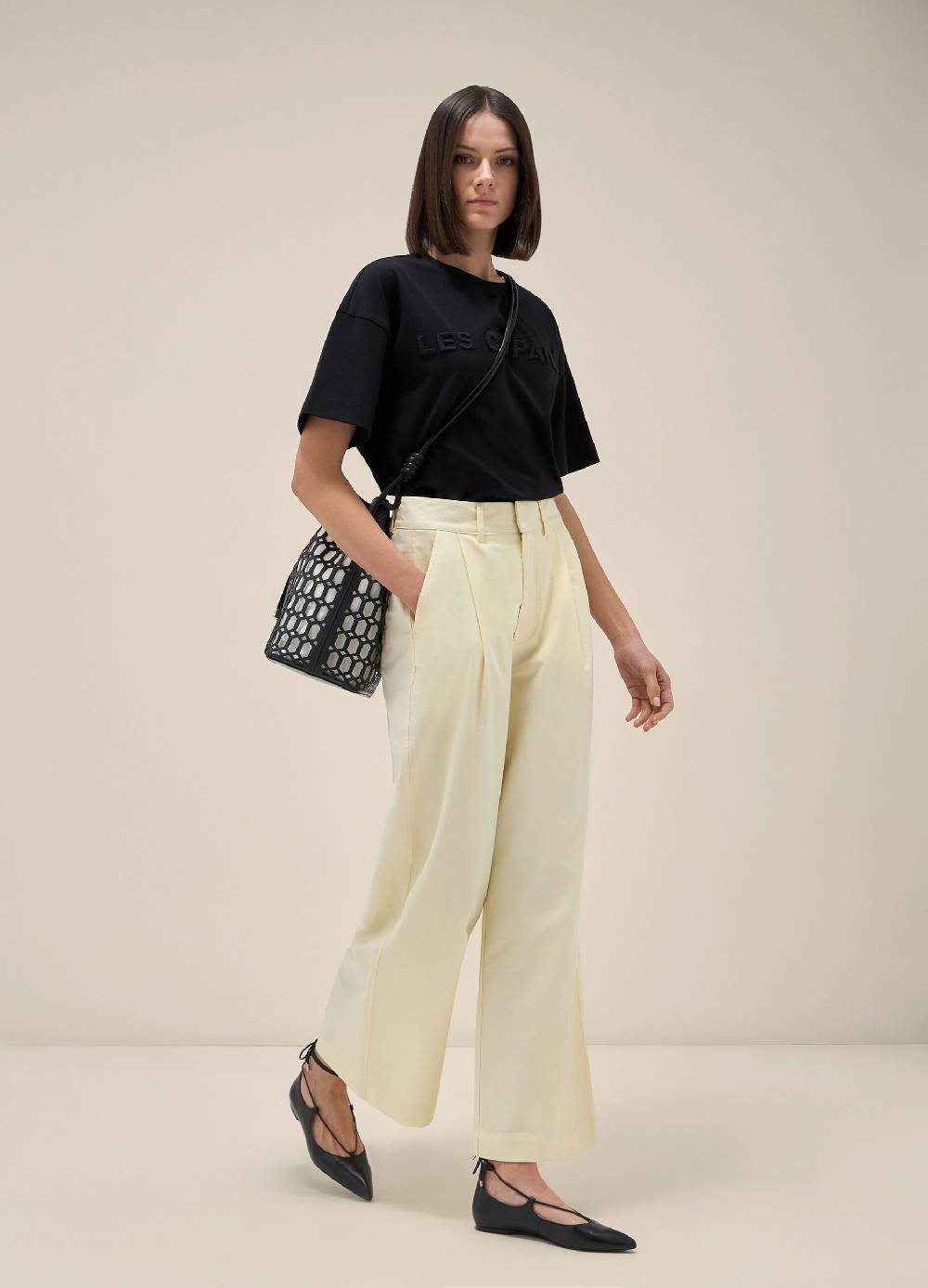 LES COPAINST-shirt a maniche corte con logo