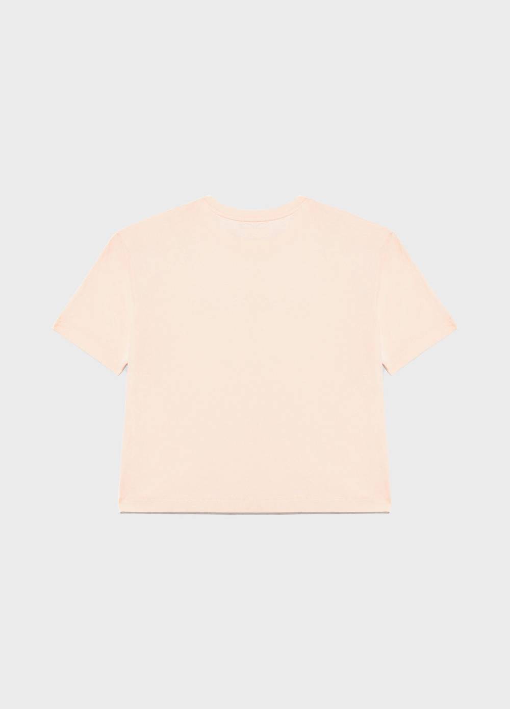 LES COPAINST-shirt Boxy In Cotone