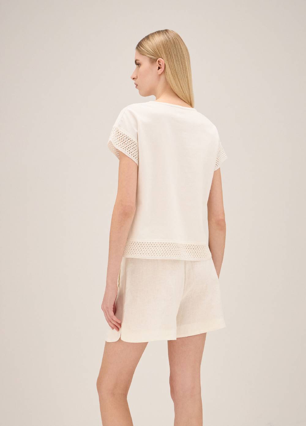 LES COPAINST-shirt Con Inserti A Rete