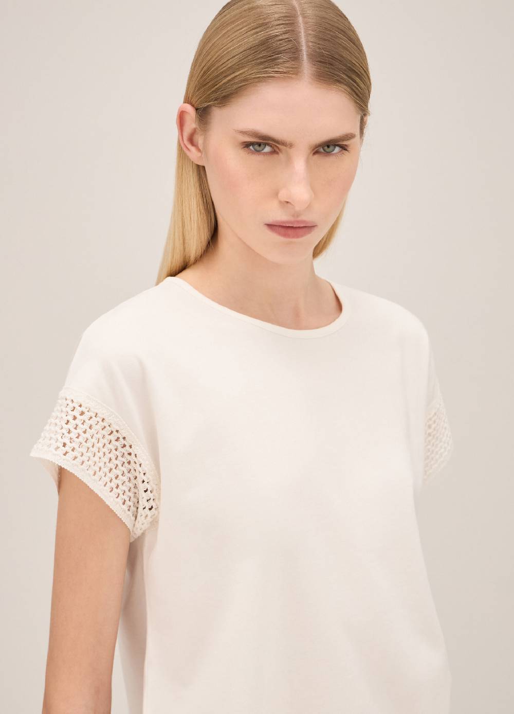 LES COPAINST-shirt Con Inserti A Rete