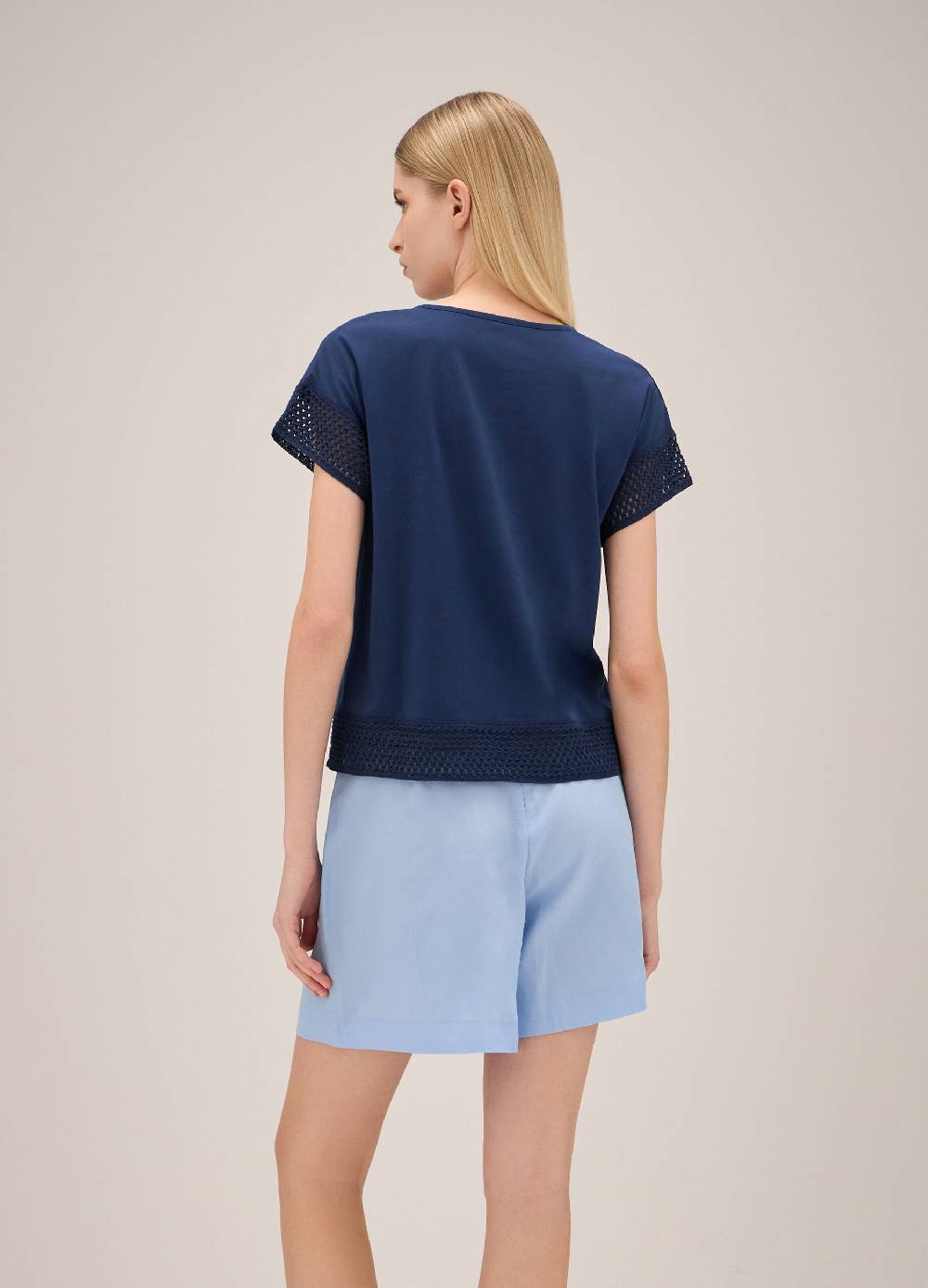 LES COPAINST-shirt Con Inserti A Rete