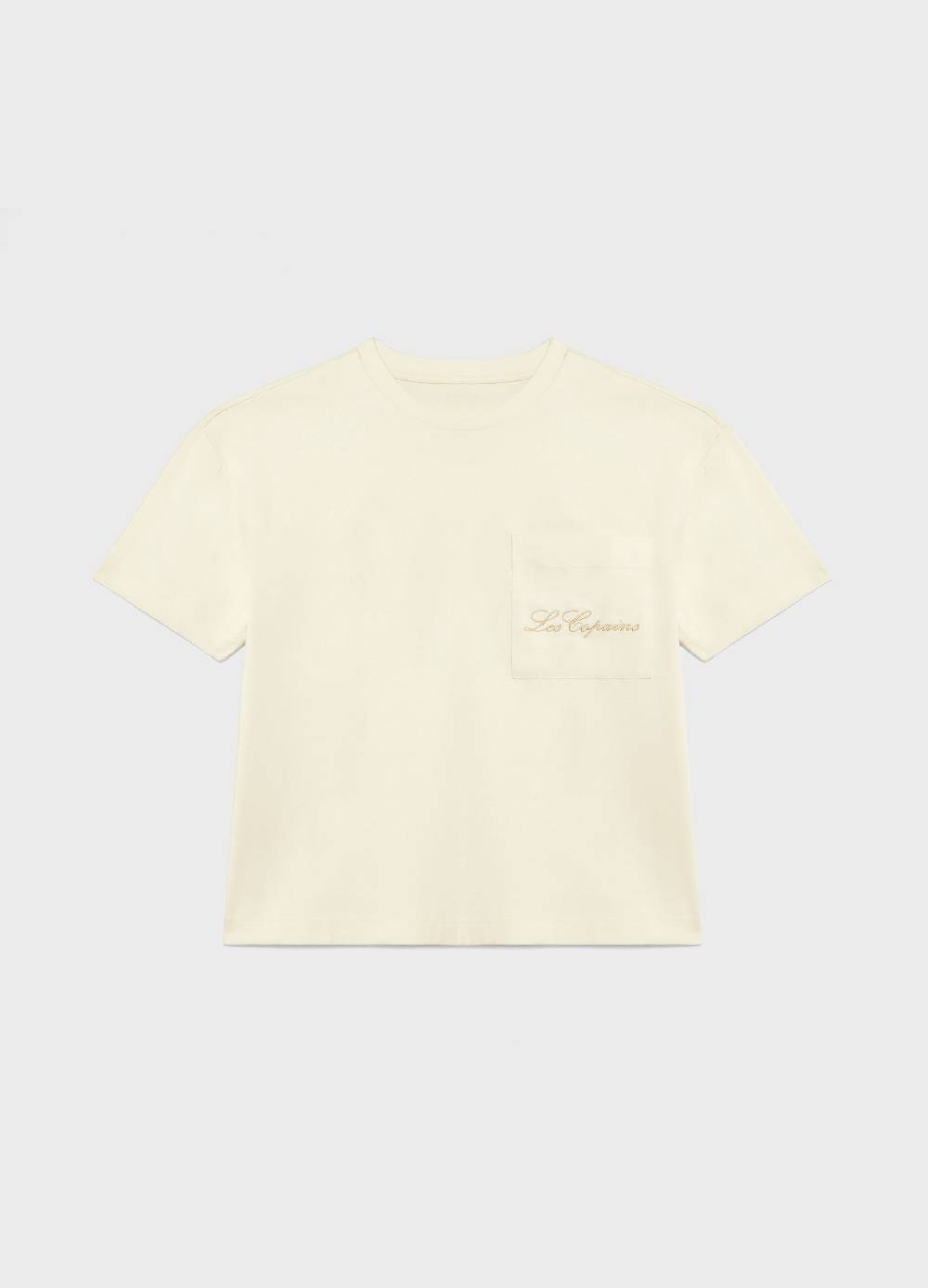 LES COPAINST-shirt Con Logo In Puro Cotone