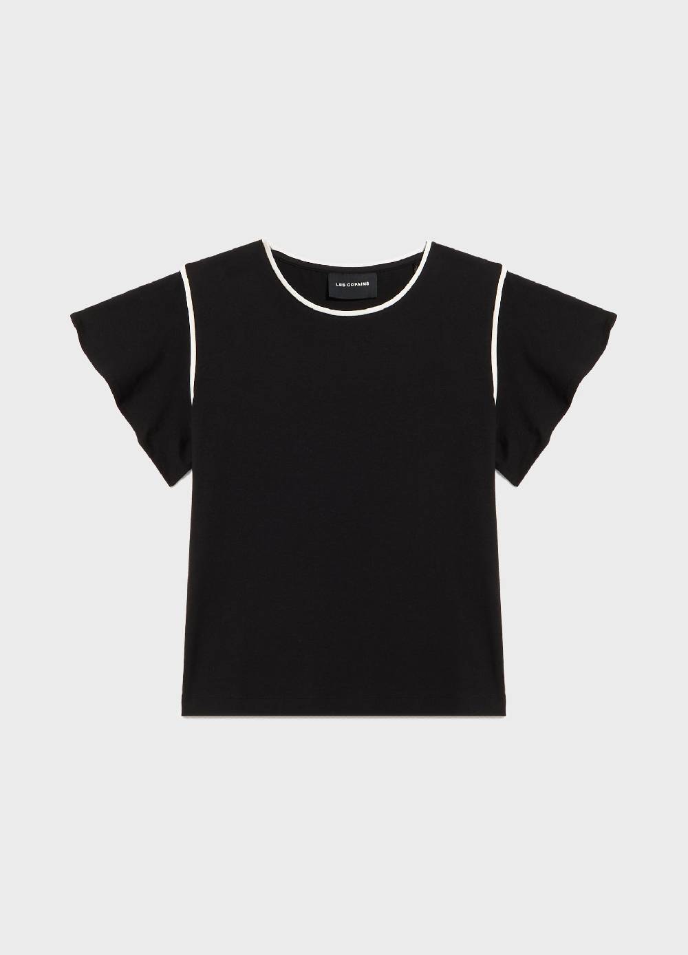 LES COPAINST-shirt Con Profili A Contrasto