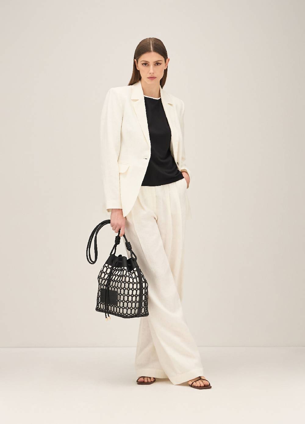 LES COPAINST-shirt con profili a contrasto