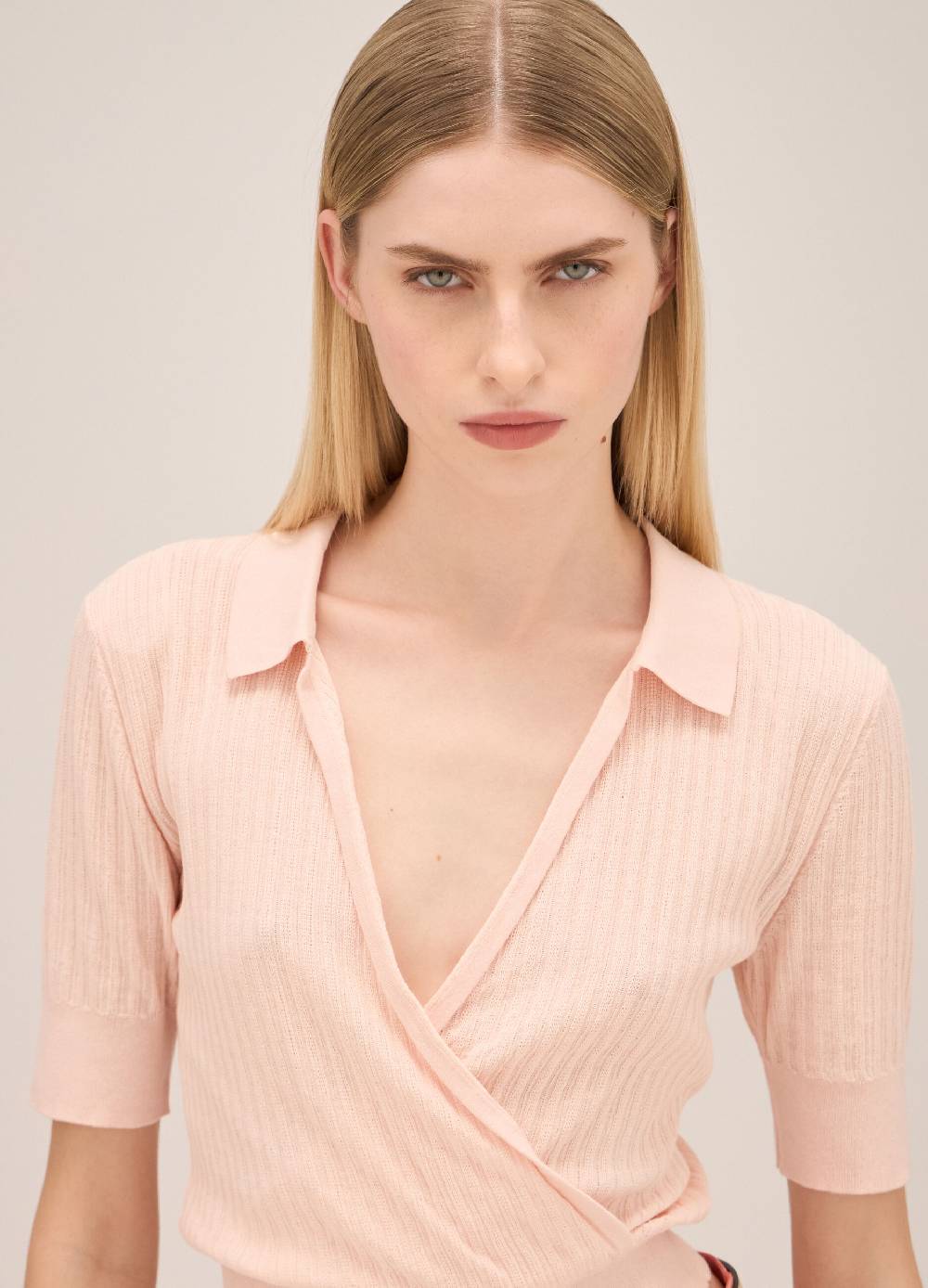 LES COPAINST-shirt Con Scollo A V