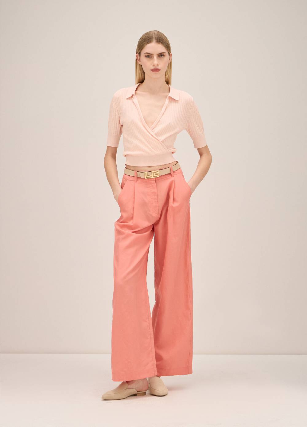 LES COPAINST-shirt con scollo a V