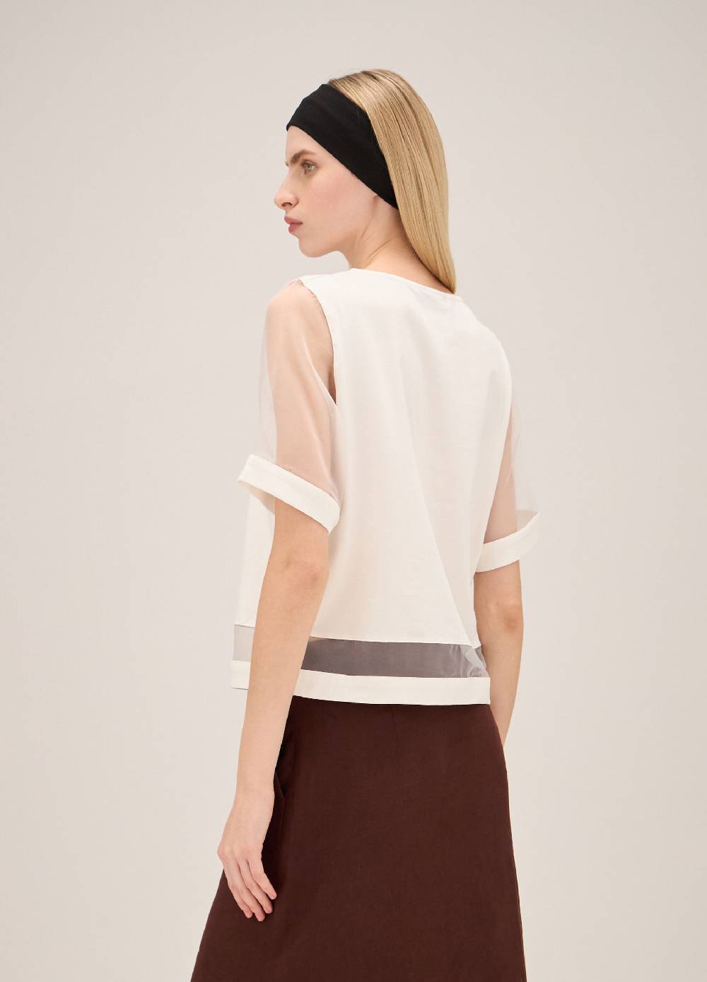 LES COPAINST-shirt In Cotone Con Inserti